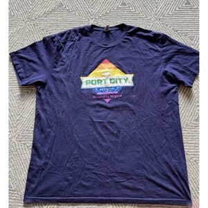 Port City Brewing Pride T-Shirt -‎ Blue - XXL